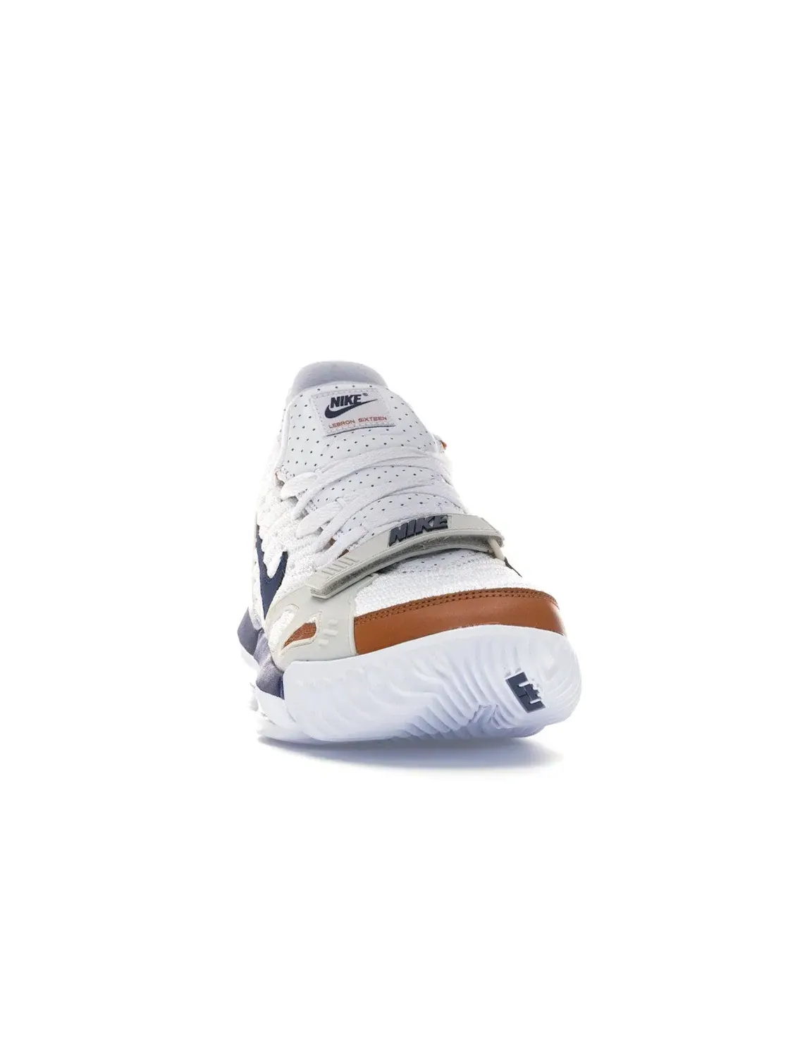 Мужские кроссовки для баскетбола Nike LeBron 16 — изображение 2 из 4, белый/темно-синий