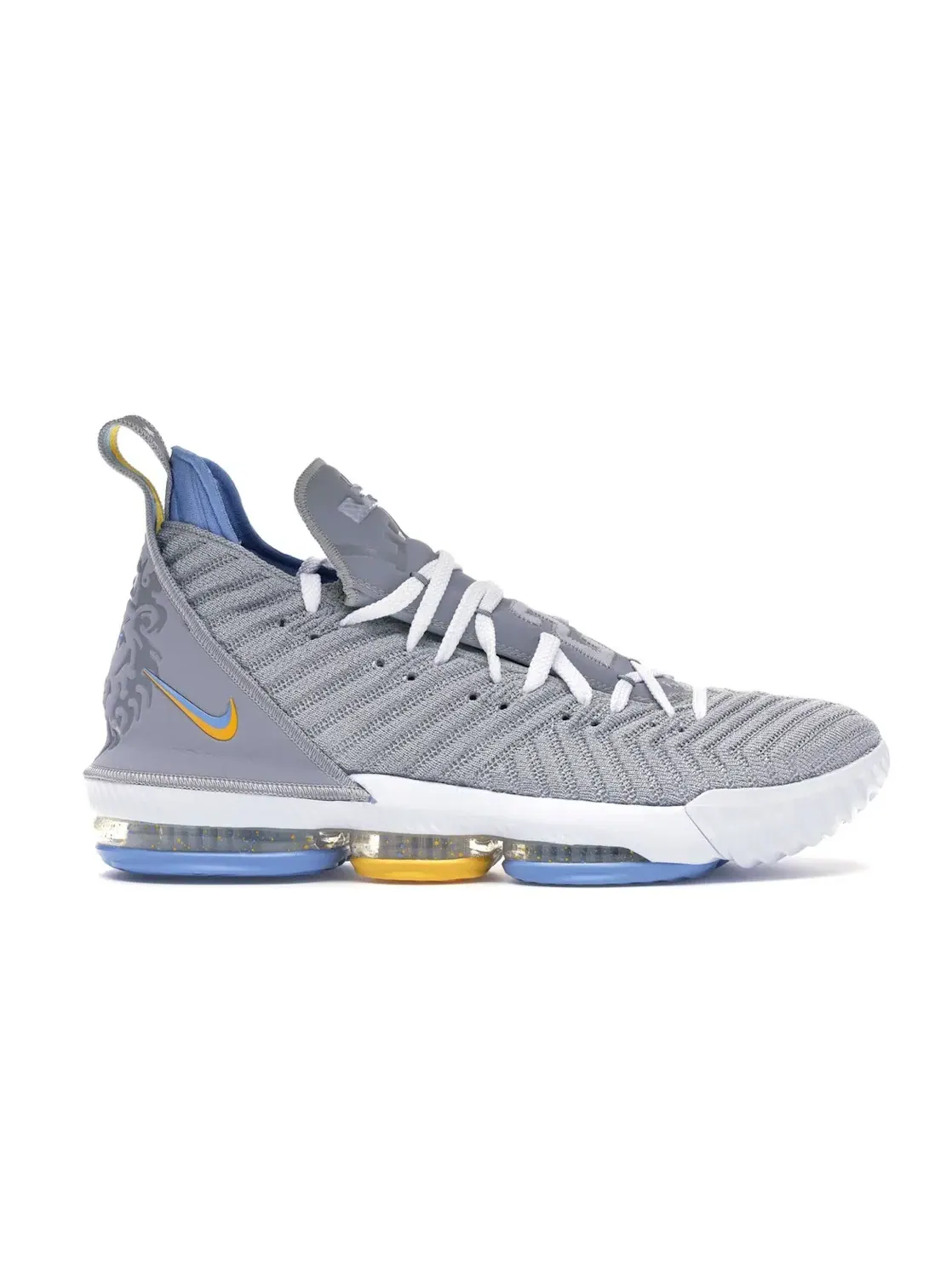 Мужские кроссовки с принтом Nike LeBron 16 Nike — изображение 1 из 4, серый/белый-синий