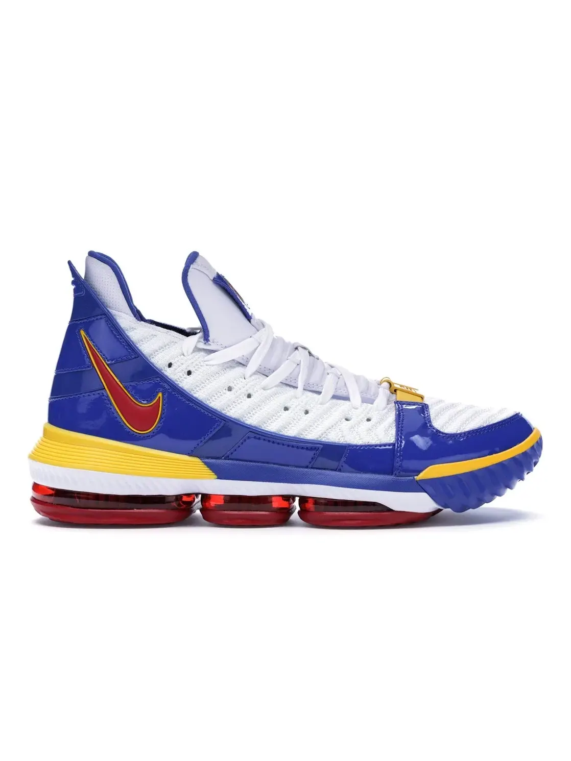 Мужские кроссовки с принтом Nike LeBron 16 — изображение 1 из 4, белый/красный