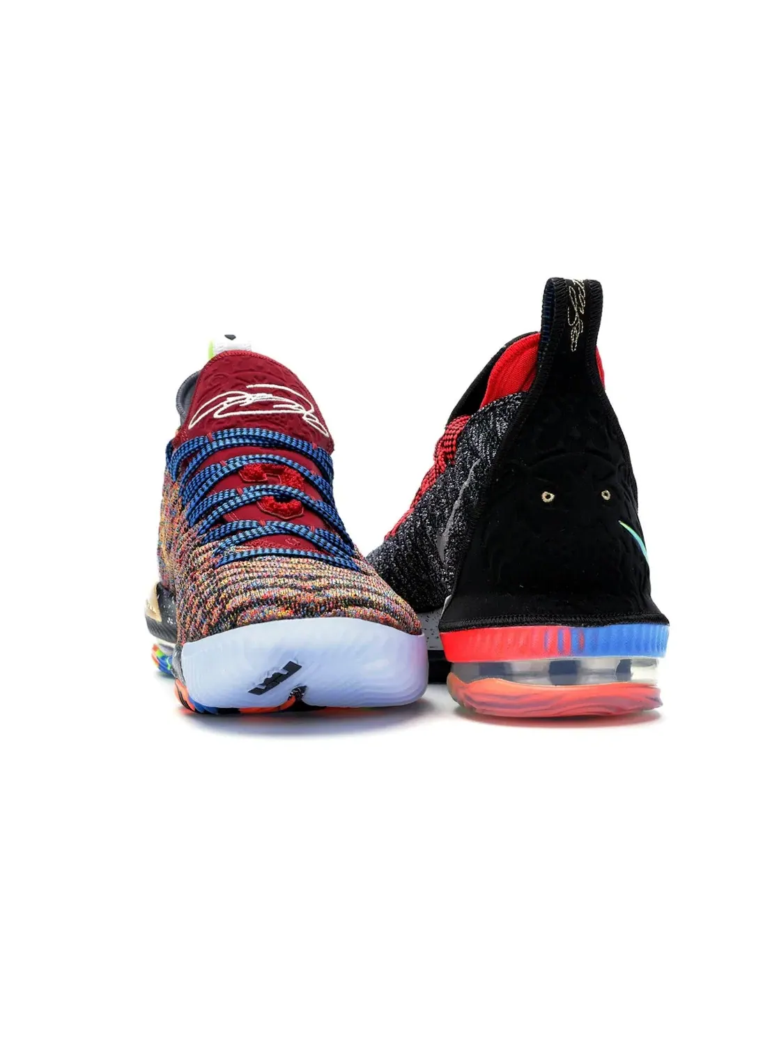 Мужские кроссовки для баскетбола Nike LeBron 16 What The 1 Thru 5 — изображение 4 из 4, мульти