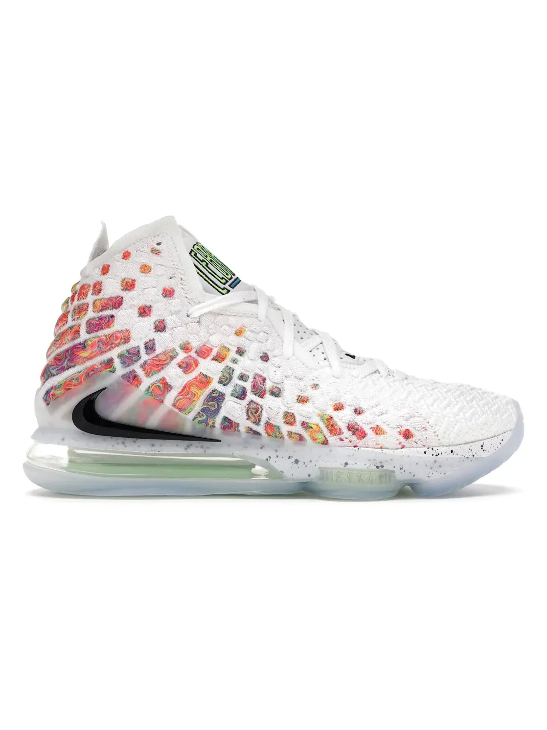 Мужские кроссовки для баскетбола с асимметричной шнуровкой Nike LeBron 17 Air Command Force — изображение 1 из 4