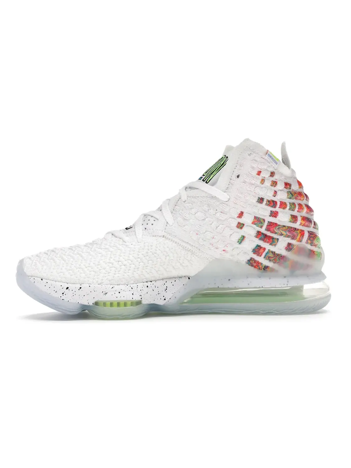 Мужские кроссовки для баскетбола с асимметричной шнуровкой Nike LeBron 17 Air Command Force — изображение 3 из 4