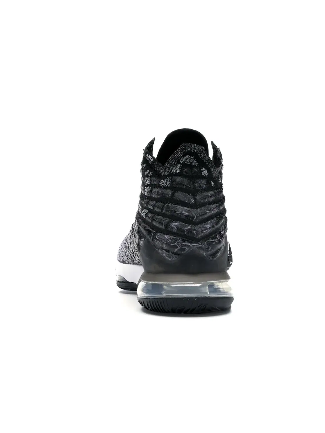 Мужские кроссовки для баскетбола с технологией Knitposite Nike LeBron 17 — изображение 4 из 4, черный/белый