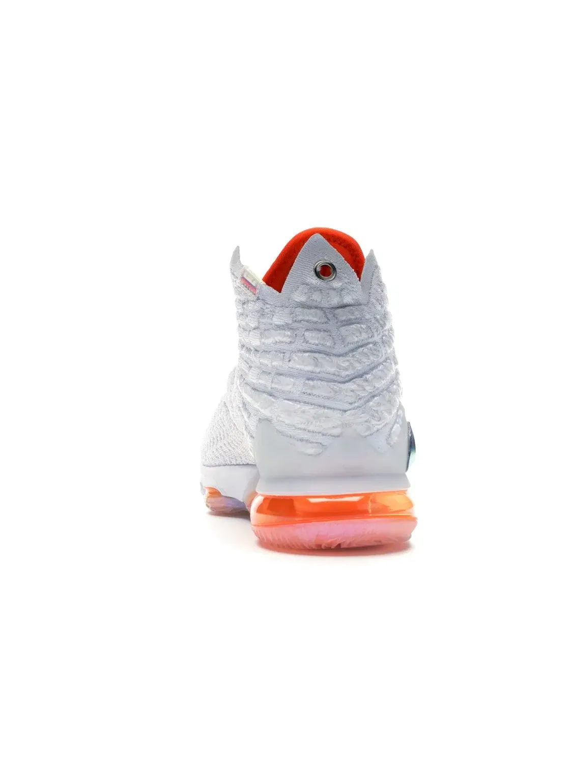 Мужские кроссовки с яркими акцентами Nike LeBron 17 — изображение 4 из 4, белый/серый-фиолетовый