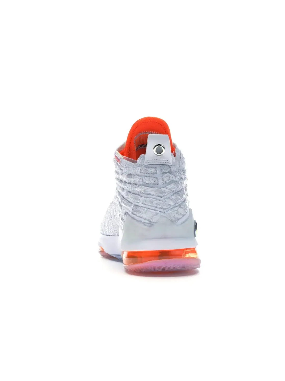 Детские кроссовки для баскетбола Nike LeBron 17 Future Air GS — изображение 4 из 4, белый/серый-фиолетовый