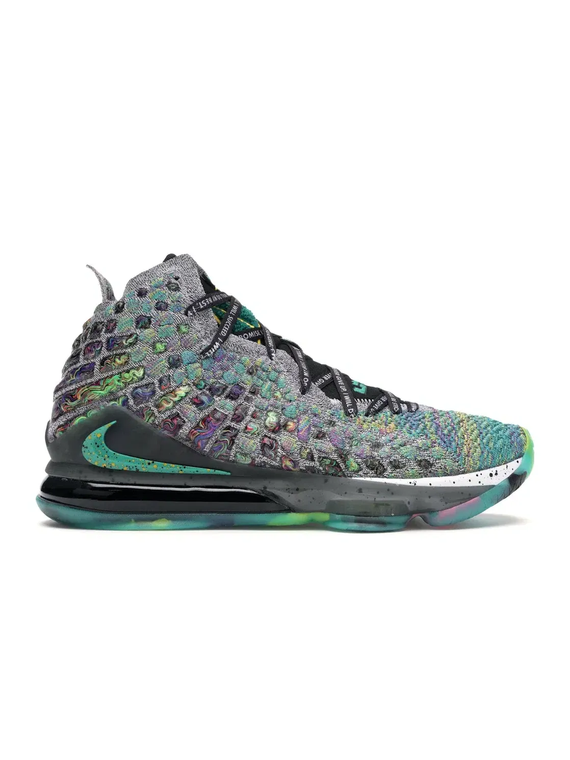 Мужские кроссовки с принтом Nike LeBron 17 I Promise Nike — изображение 1 из 4