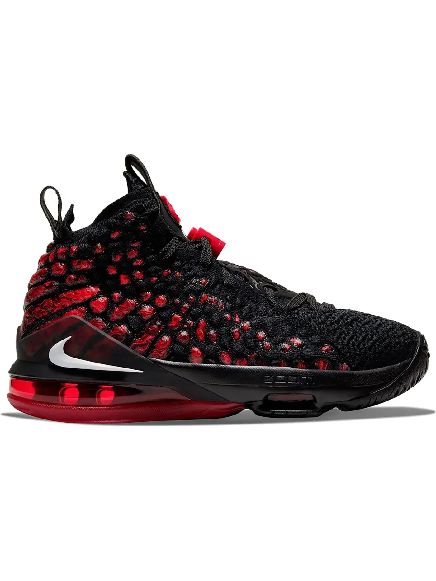 Детские кроссовки для активного спорта Nike LeBron 17 Infrared Nike — изображение 1 из 1, черный/белый-красный