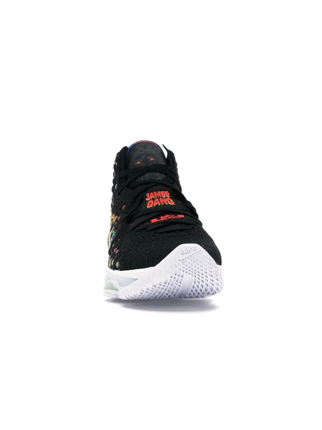Мужские кроссовки с принтом LeBron 17 Nike — изображение 2 из 4, черный/черный-мульти