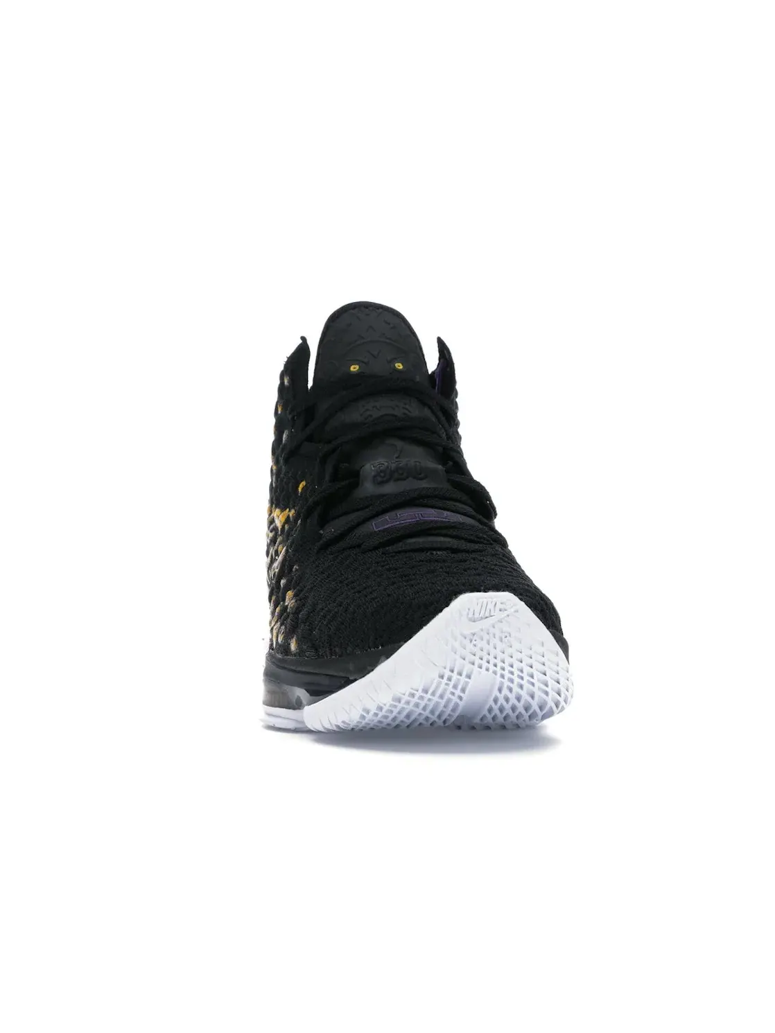 Мужские кроссовки для баскетбола Nike LeBron 17 — изображение 2 из 4, черный/белый