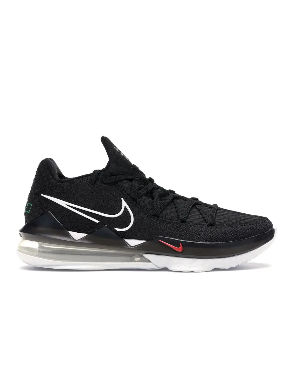 Мужские кроссовки с низким верхом Nike LeBron 17 Low — изображение 1 из 4, черный/белый-мульти