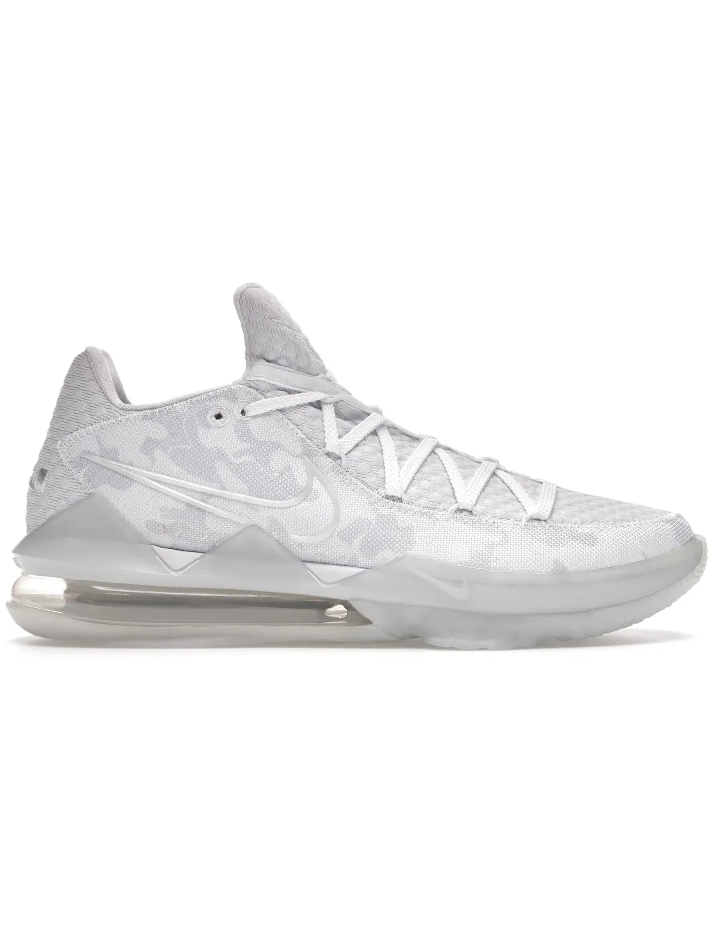 Мужские кроссовки для баскетбола Nike LeBron 17 — изображение 1 из 1, белый/белый-белый