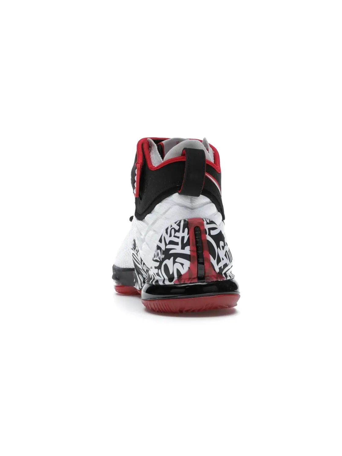 Мужские кроссовки для баскетбола с принтом Nike LeBron 17 — изображение 4 из 4, белый/красный-черный