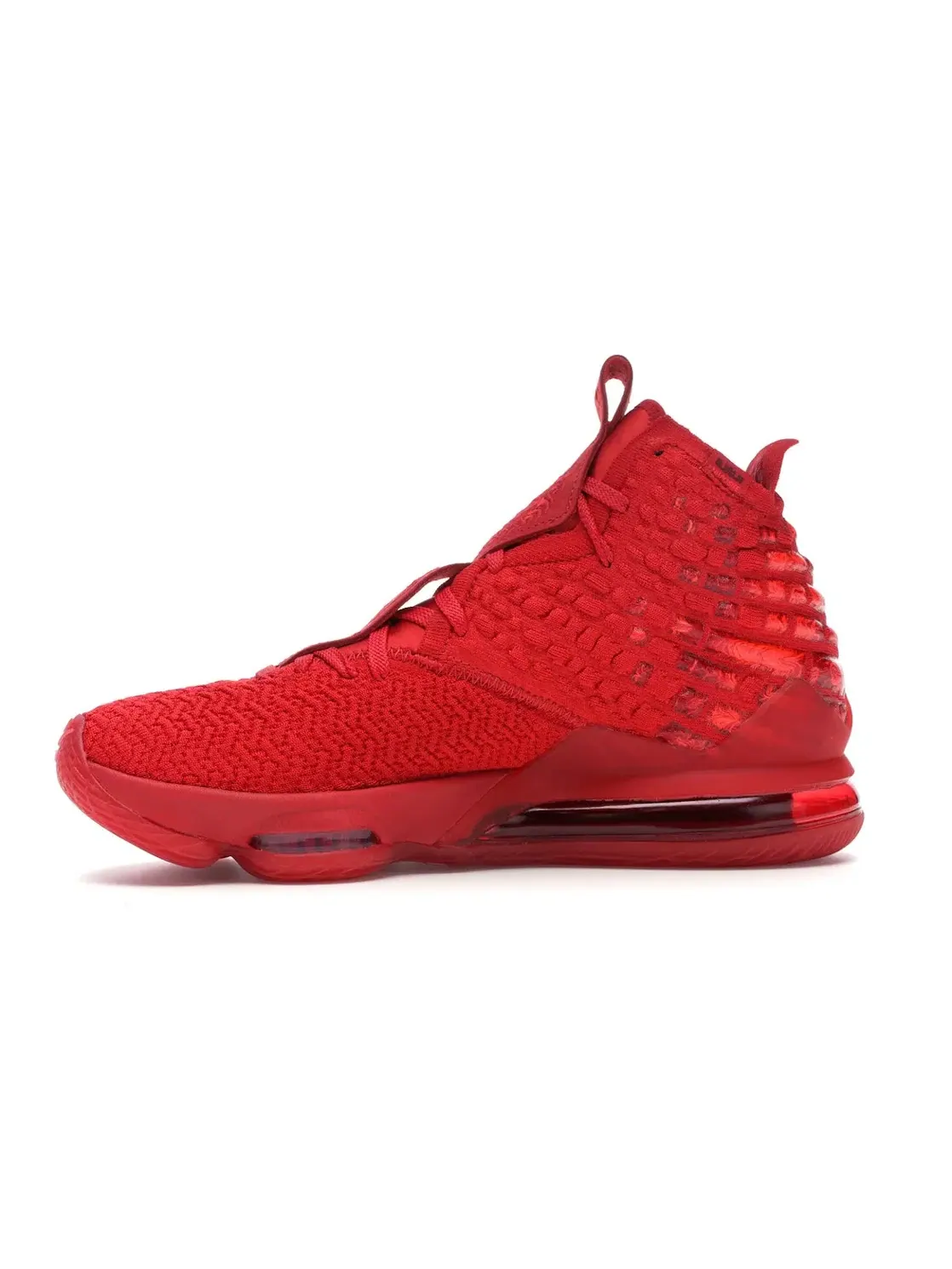 Мужские кроссовки с замшевым верхом Nike LeBron 17 — изображение 3 из 4, красный/красный