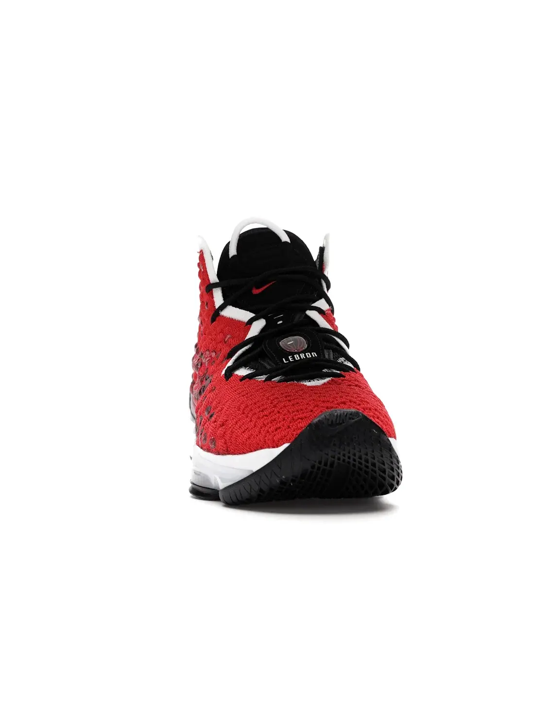 Мужские кроссовки Nike LeBron 17 с принтом Nike — изображение 2 из 4, красный/белый-черный