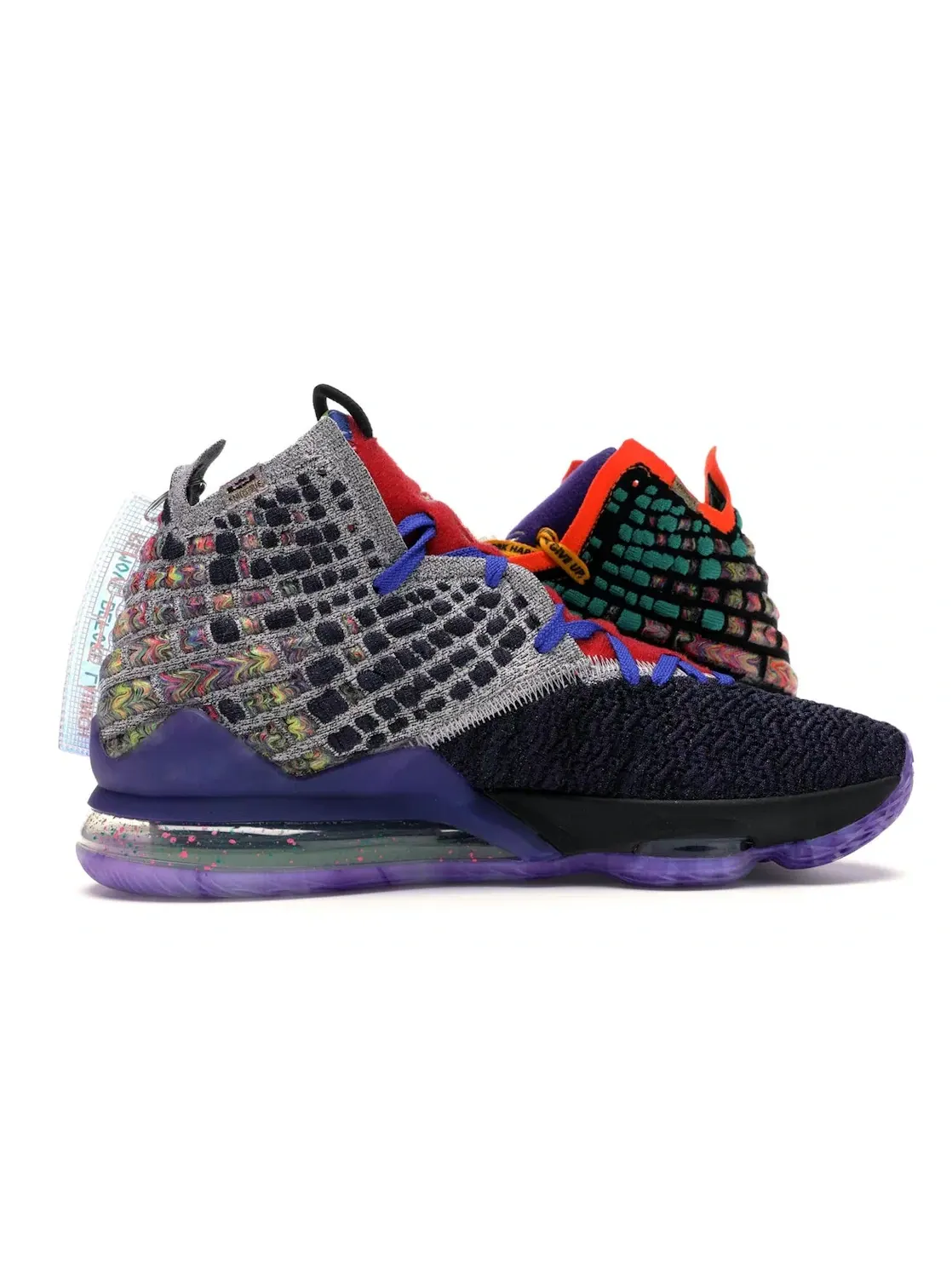 Мужские кроссовки с принтом Nike LeBron 17 — изображение 3 из 4, мульти-/мульти
