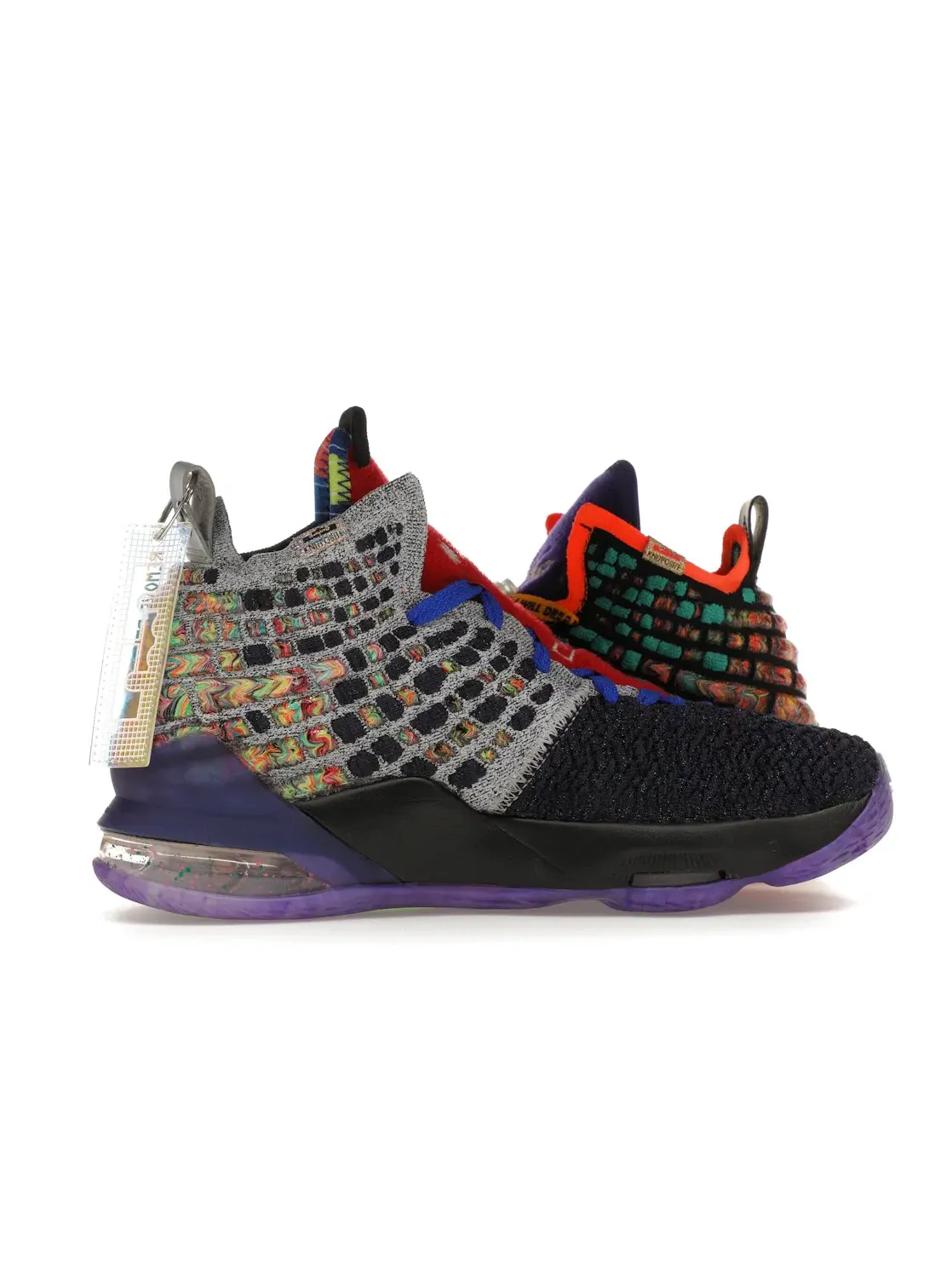Детские кроссовки для баскетбола Nike LeBron 17 — изображение 3 из 4, мульти-/мульти