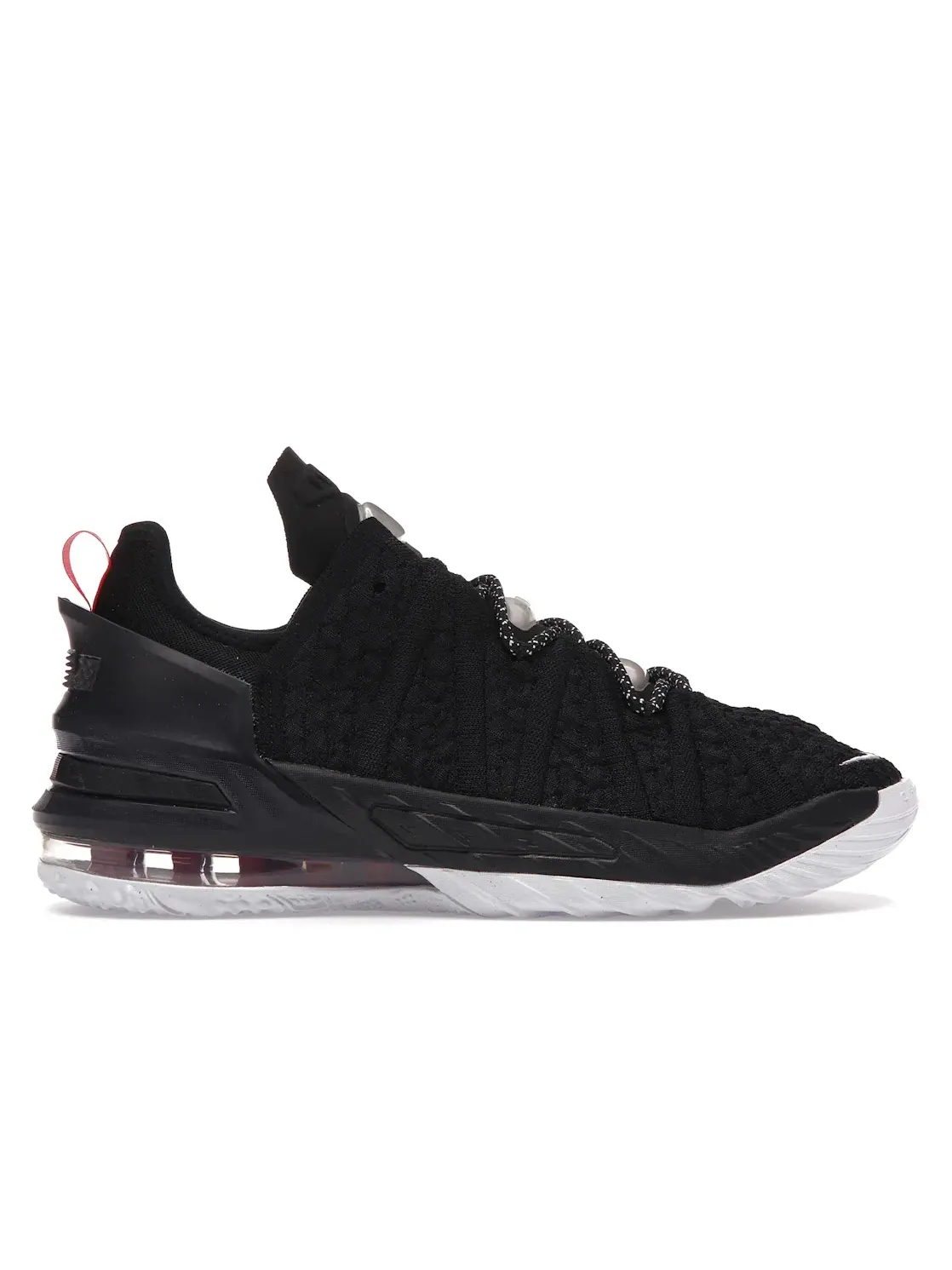 Детские кроссовки для мальчиков с высокой посадкой Nike LeBron 18 Nike — изображение 1 из 4, черный/белый-красный