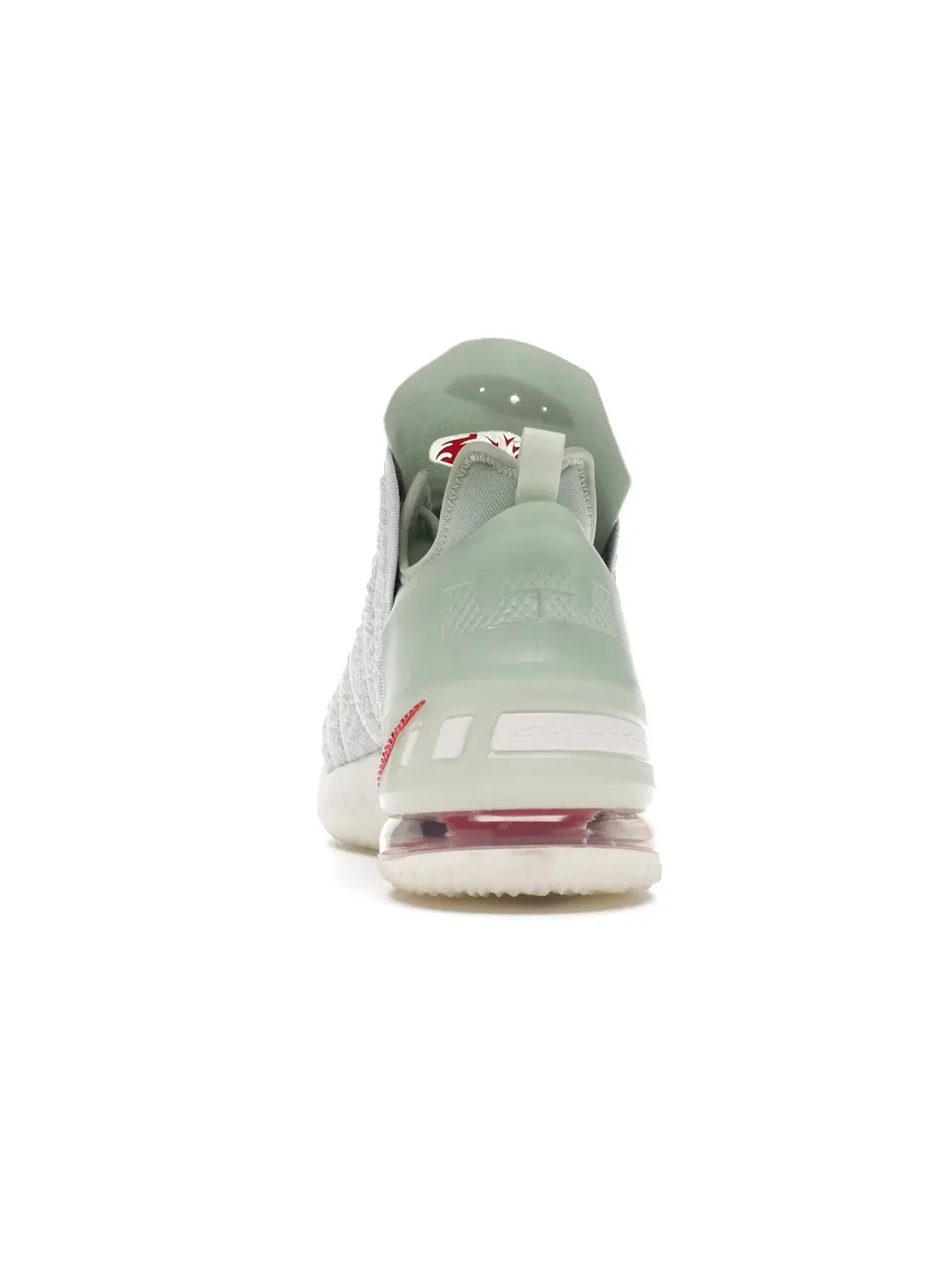 Мужские кроссовки для баскетбола с инновационной амортизацией Nike LeBron 18 — изображение 4 из 4, белый/-красный
