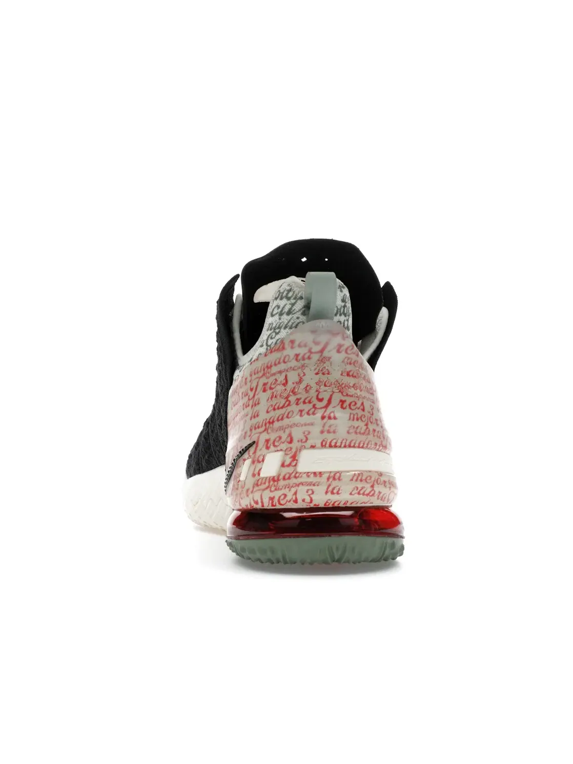 Мужские кроссовки для баскетбола Nike LeBron 18 — изображение 4 из 4, черный/красный