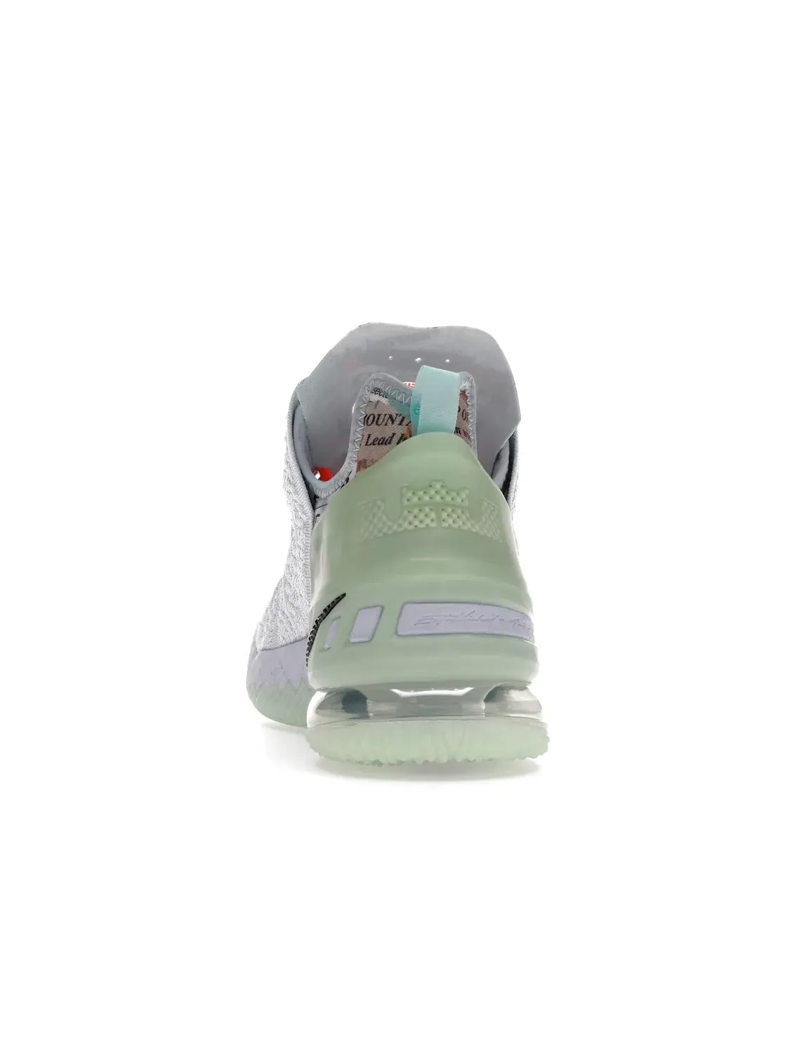 Мужские кроссовки с принтом Nike LeBron 18 — изображение 4 из 4, синий//оранжевый