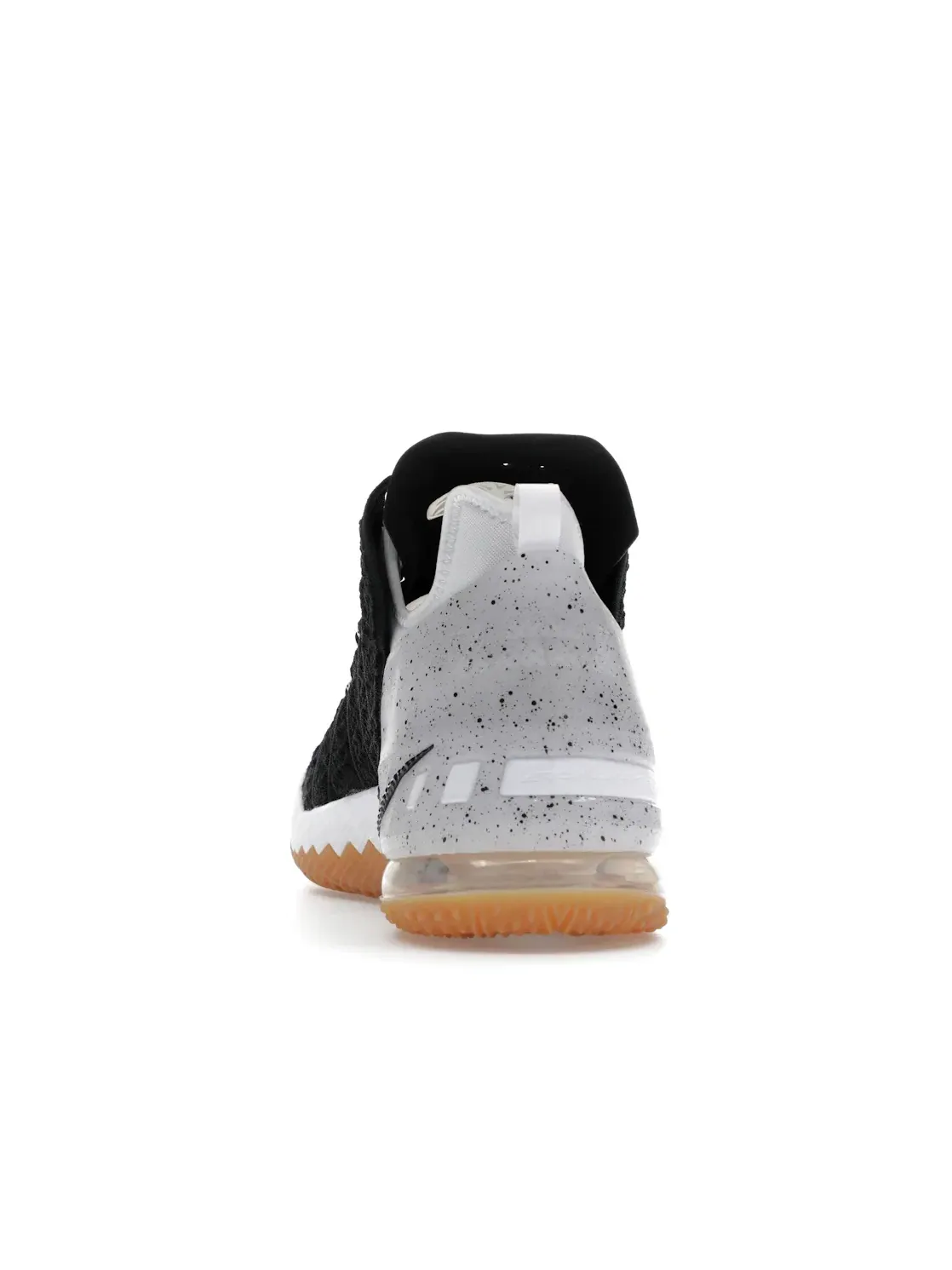 Мужские баскетбольные кроссовки с контрастной подошвой Nike LeBron 18 — изображение 4 из 4, черный/коричневый/белый