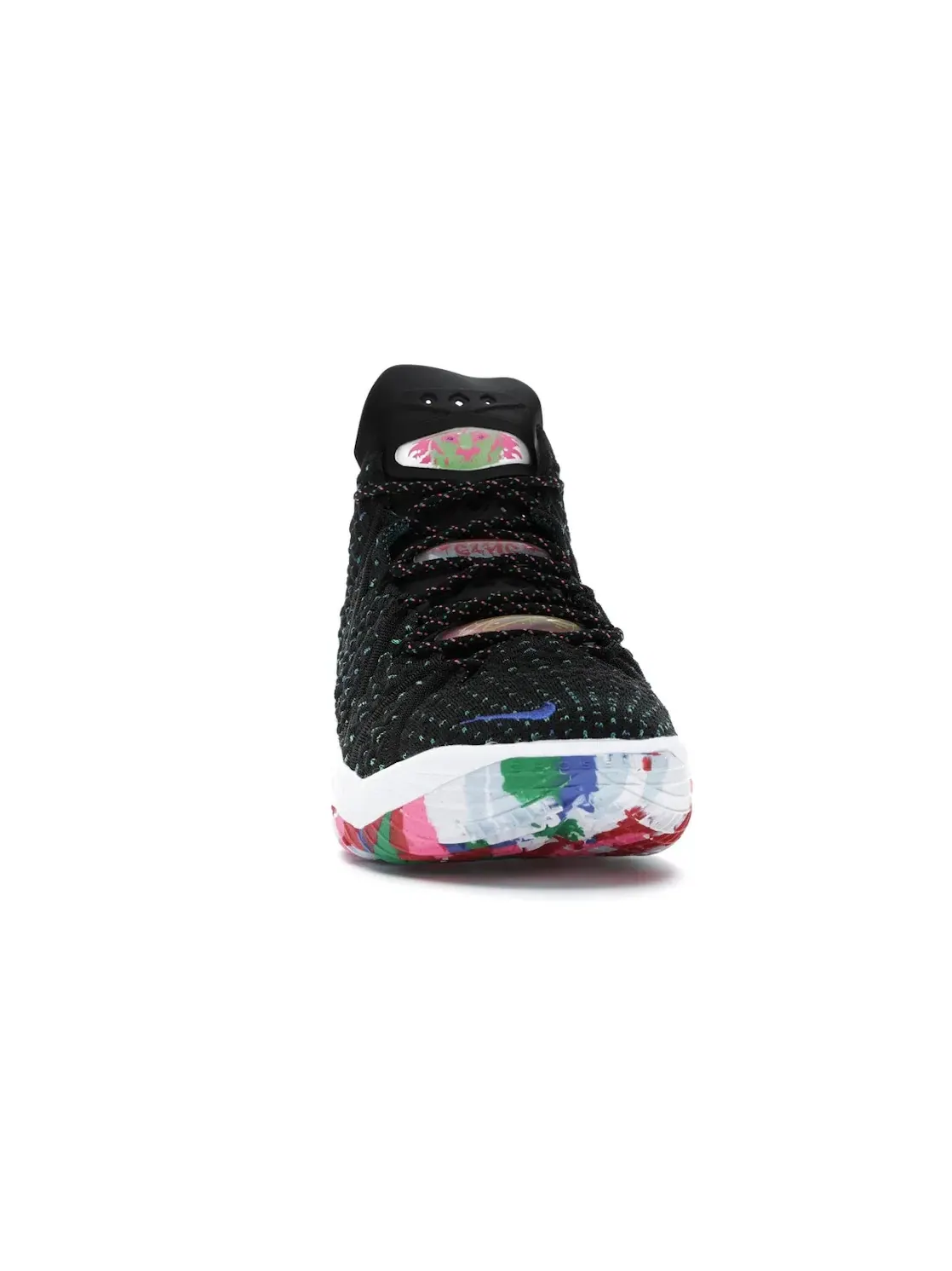 Мужские кроссовки для баскетбола Nike LeBron 18 — изображение 2 из 4, черный/мульти--белый