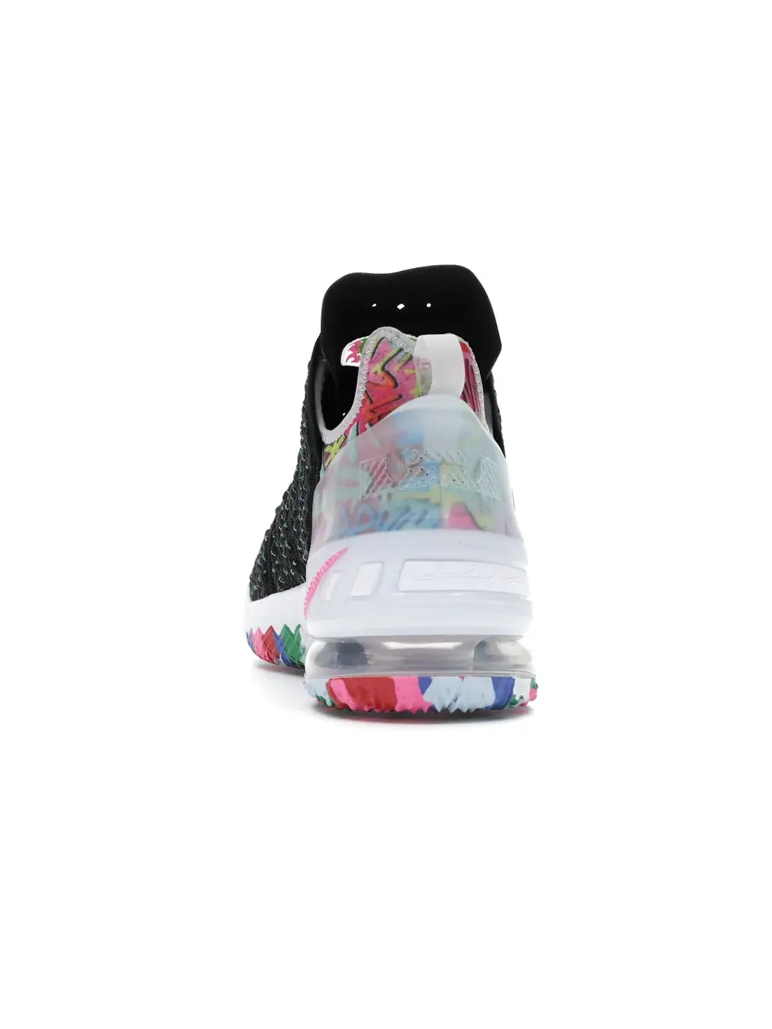 Мужские кроссовки для баскетбола Nike LeBron 18 — изображение 4 из 4, черный/мульти--белый