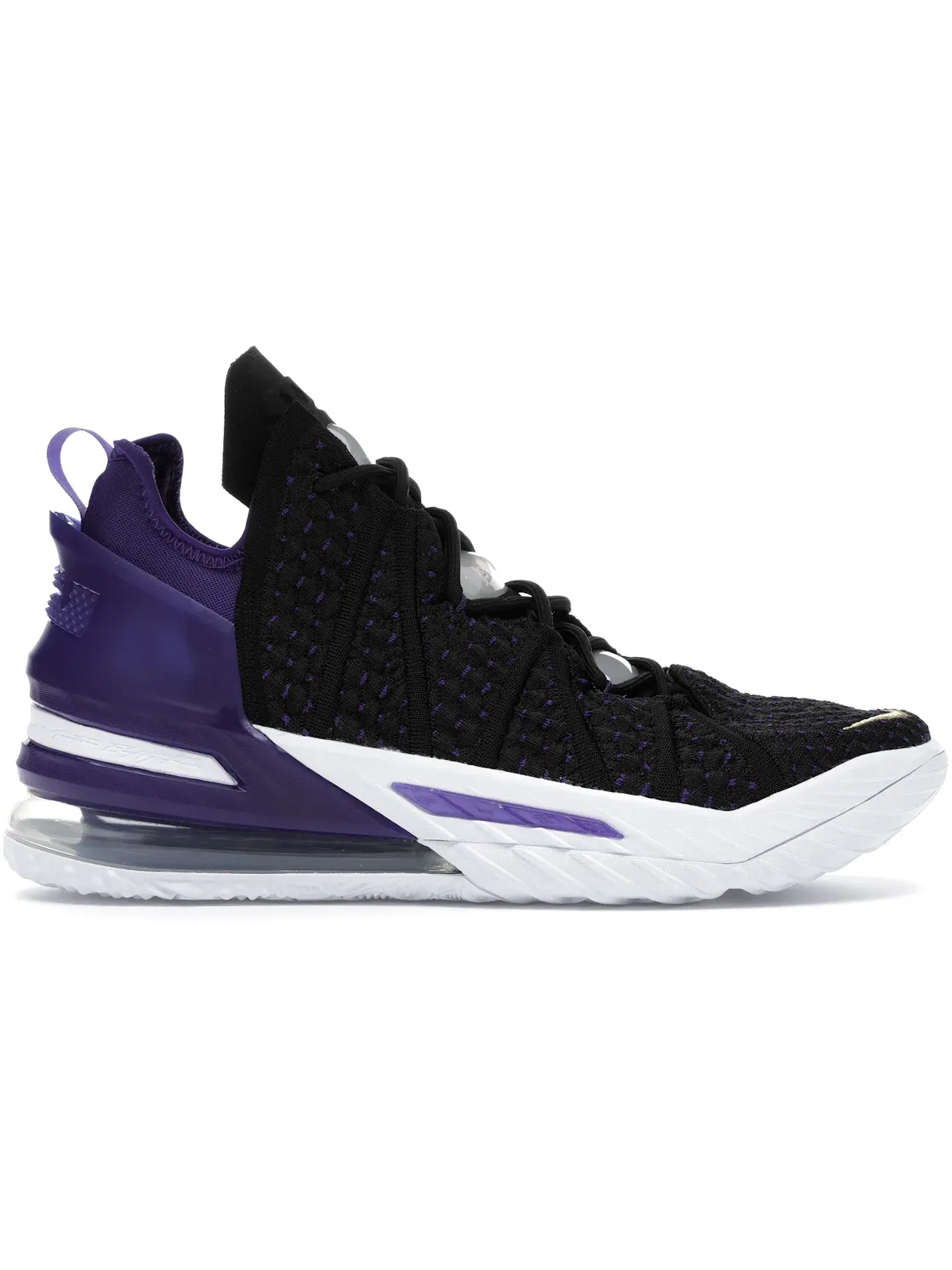 Мужские кроссовки для баскетбола с высоким верхом Nike LeBron 18 Lakers Nike — изображение 1 из 1