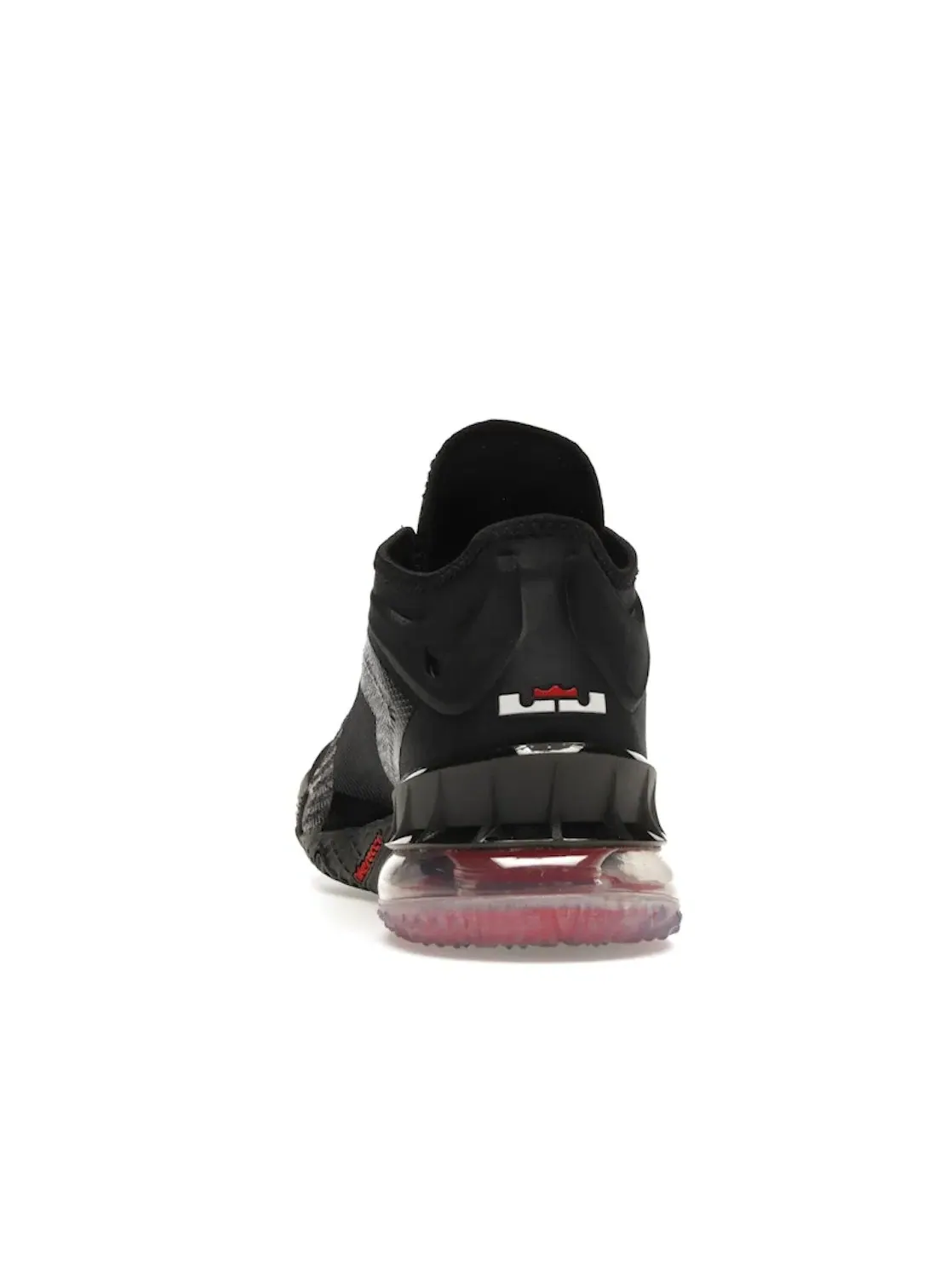 Мужские баскетбольные кроссовки с низким верхом Nike LeBron 18 Low — изображение 4 из 4, черный/черный-красный