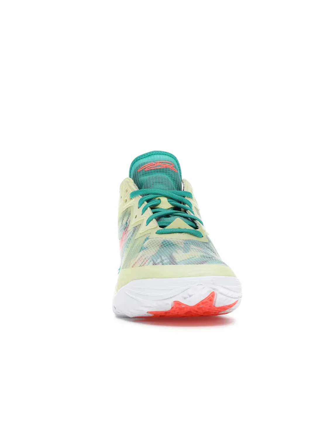 Мужские кроссовки с ярким дизайном Nike LeBron 18 Low Nike — изображение 2 из 4, белый/яркий-зеленый