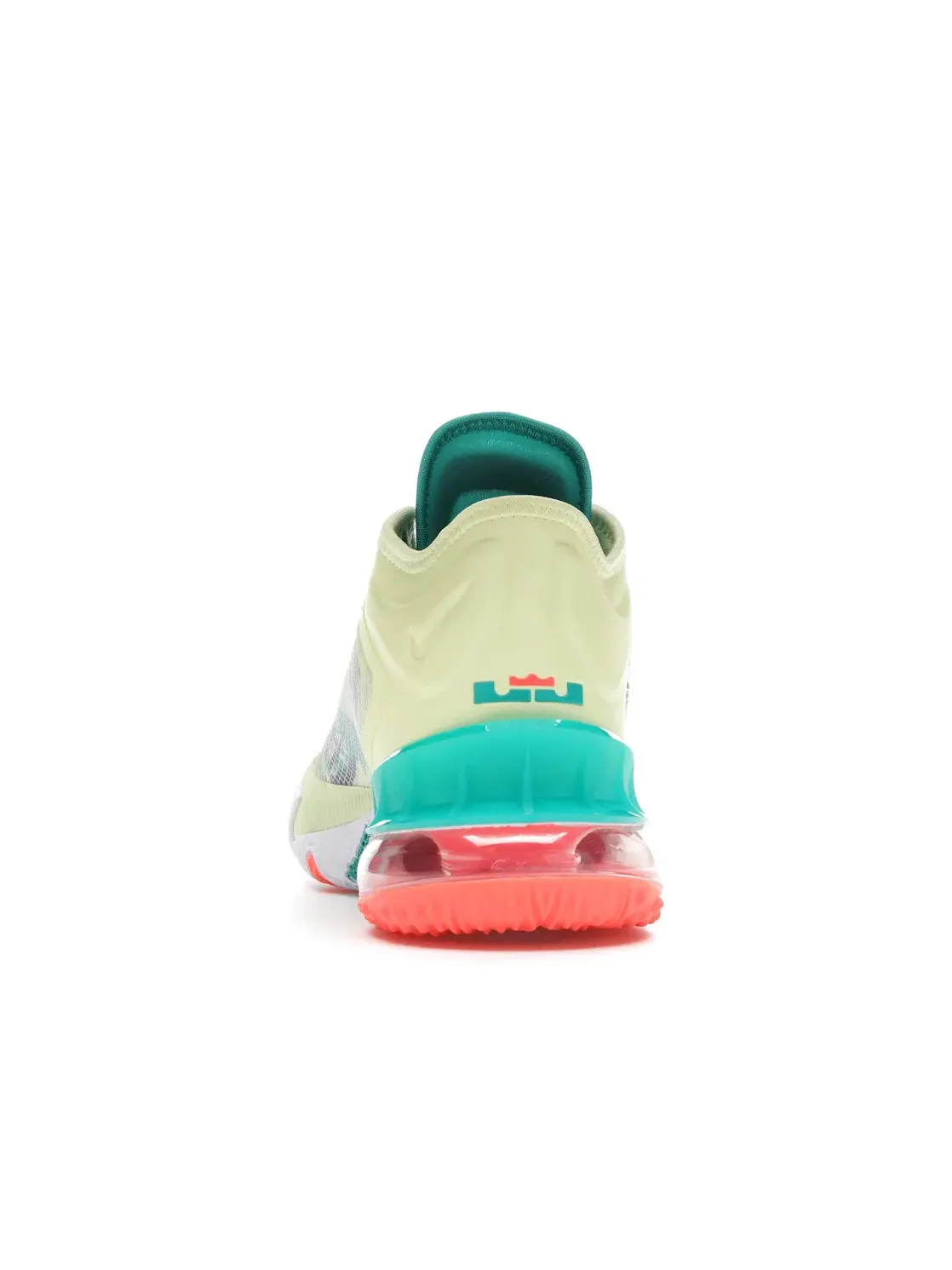 Мужские кроссовки с ярким дизайном Nike LeBron 18 Low Nike — изображение 4 из 4, белый/яркий-зеленый