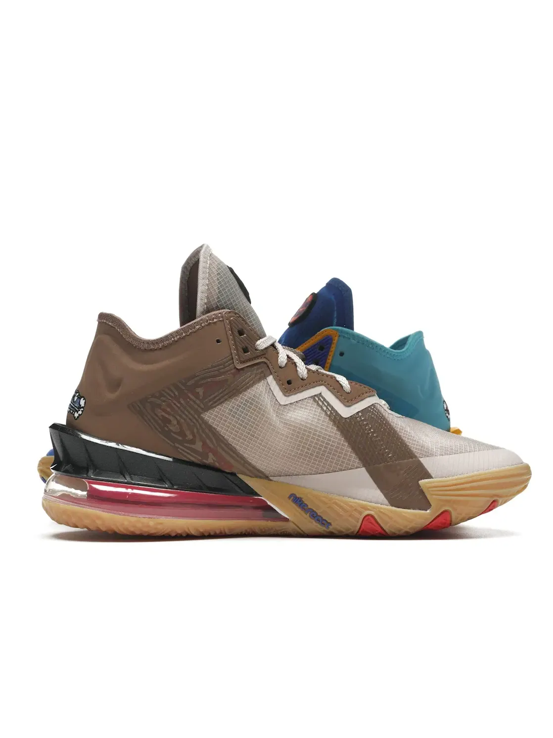 Мужские кроссовки с принтом Nike LeBron 18 Low — изображение 3 из 4