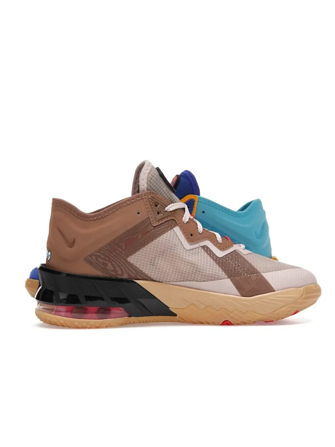 Детские кроссовки для мальчиков с принтом Nike LeBron 18 Low — изображение 3 из 4