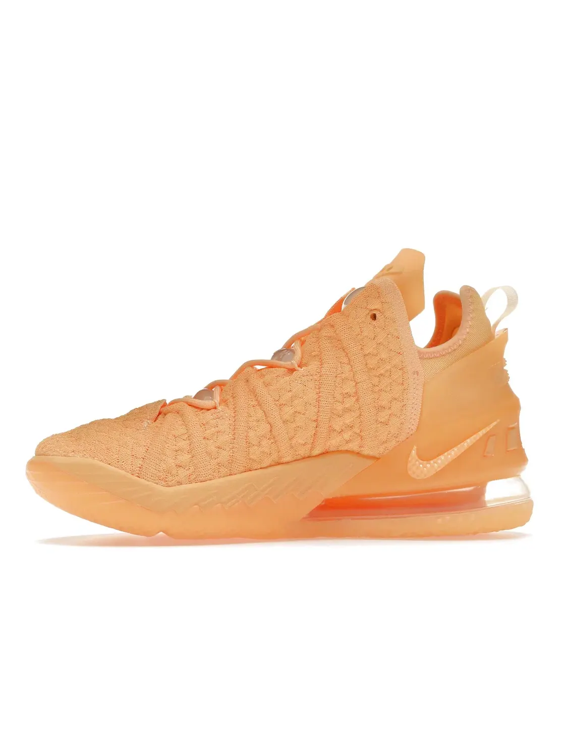 Мужские кроссовки с амортизацией Nike LeBron 18 Melon Tint Nike — изображение 3 из 4, желтый