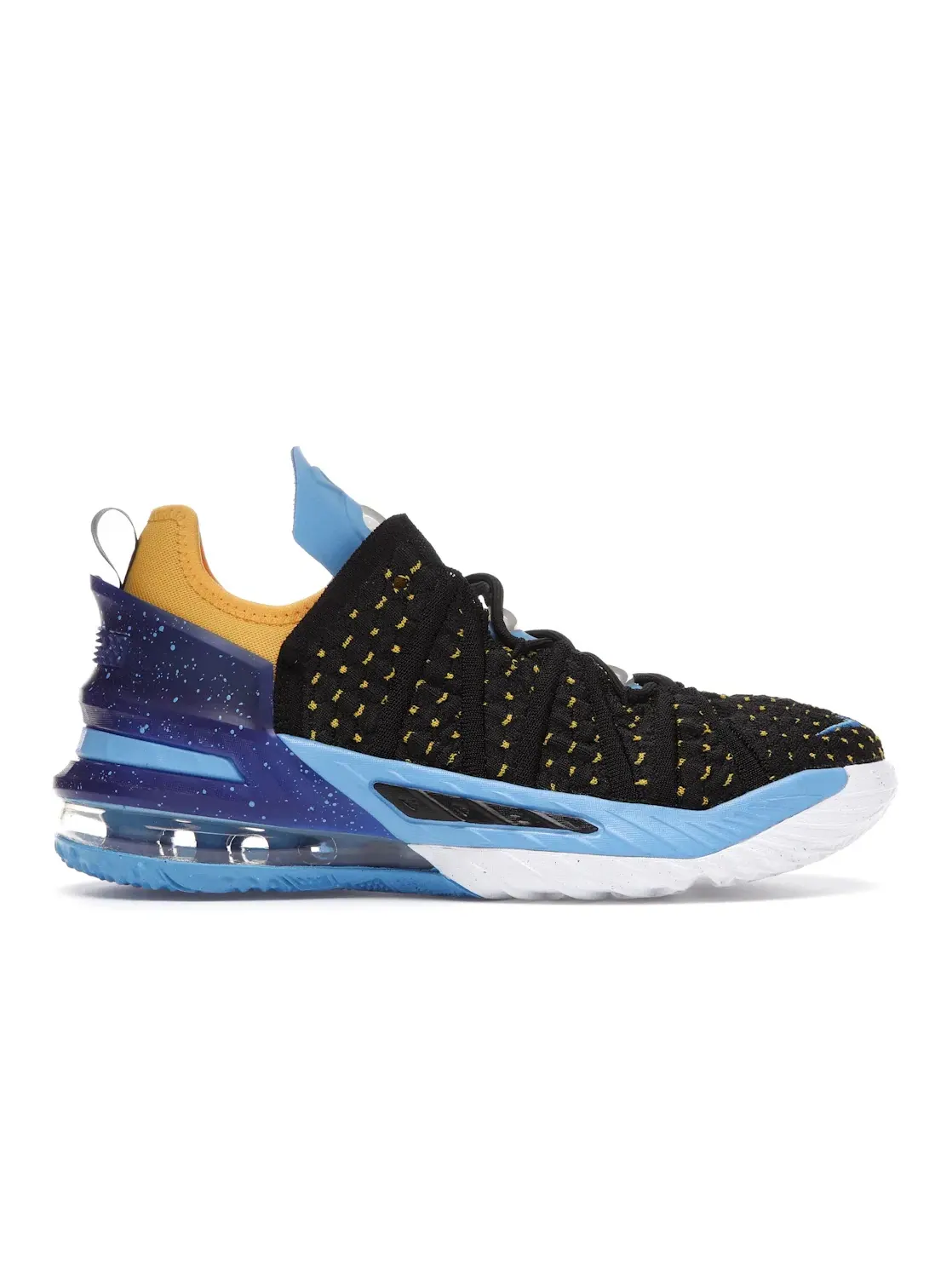 Детские кроссовки для баскетбола Nike LeBron 18 — изображение 1 из 4, черный/золотистый