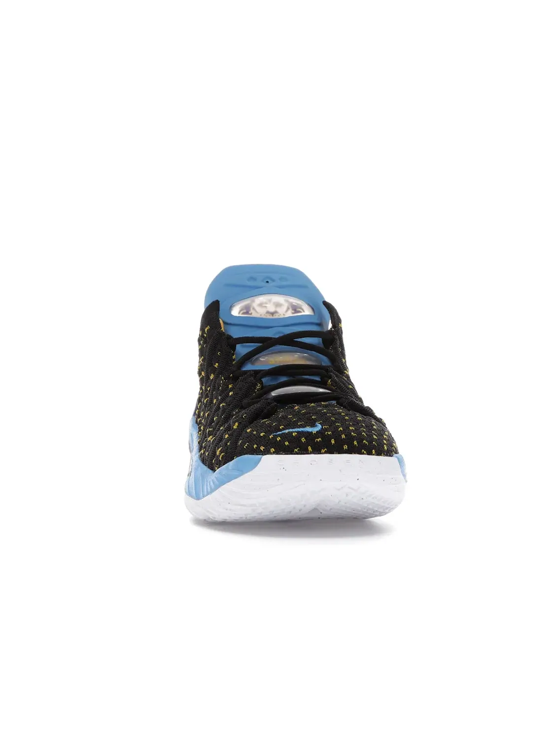 Детские кроссовки для баскетбола Nike LeBron 18 — изображение 2 из 4, черный/золотистый