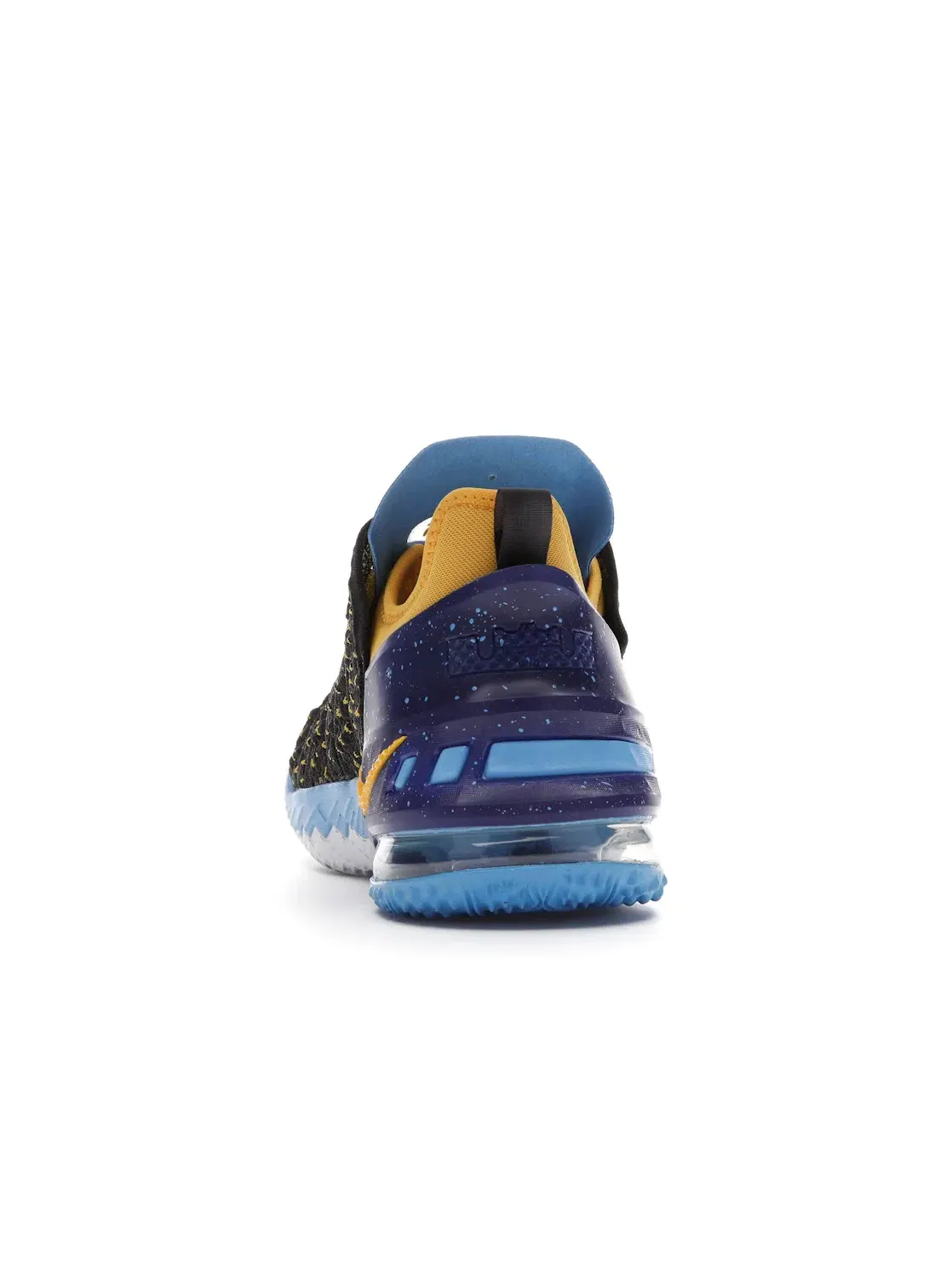 Детские кроссовки для баскетбола Nike LeBron 18 — изображение 4 из 4, черный/золотистый