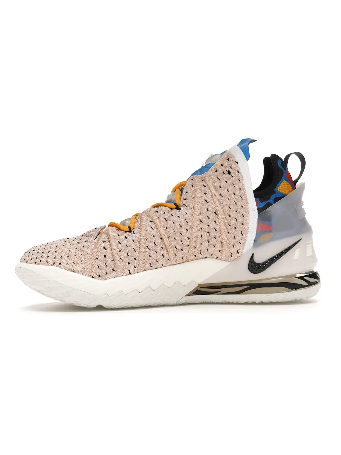 Мужские кроссовки с принтом Nike LeBron 18 — изображение 3 из 4, мульти/мульти