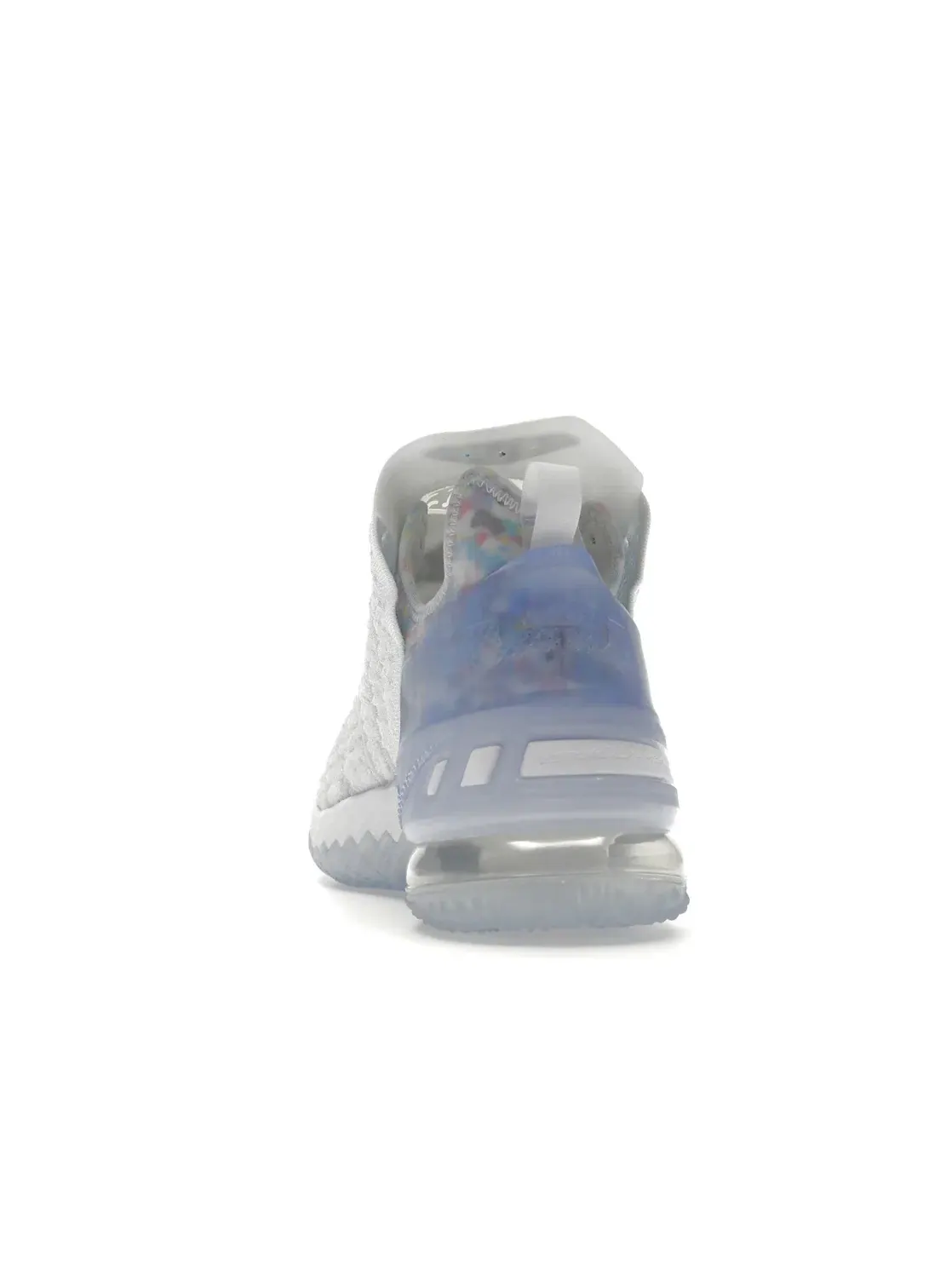 Мужские кроссовки с сетчатым верхом Nike LeBron 18 — изображение 4 из 4, синий/белый/прозрачный