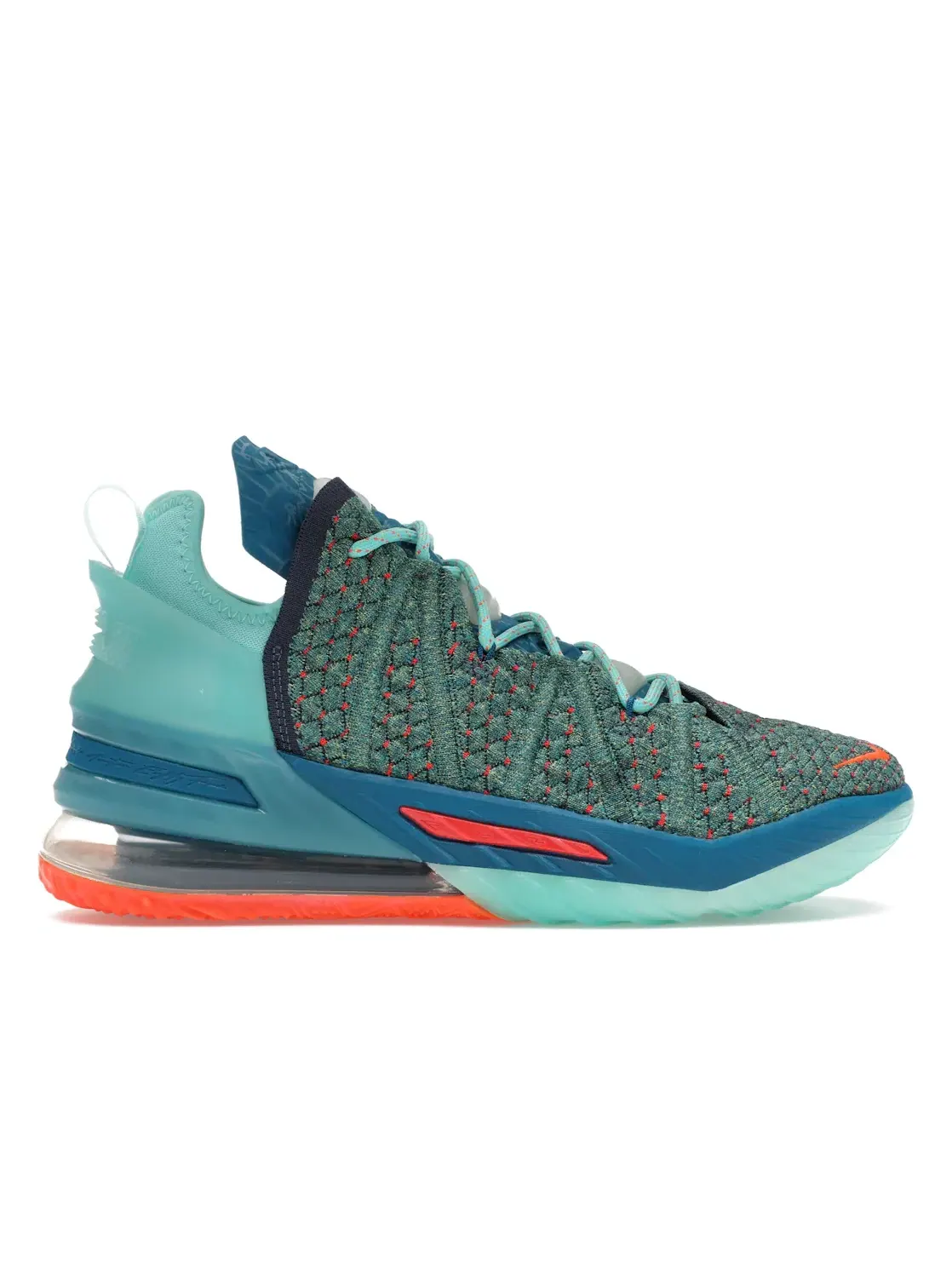 Мужские кроссовки для баскетбола Nike LeBron 18 — изображение 1 из 4, зеленый/-яркий