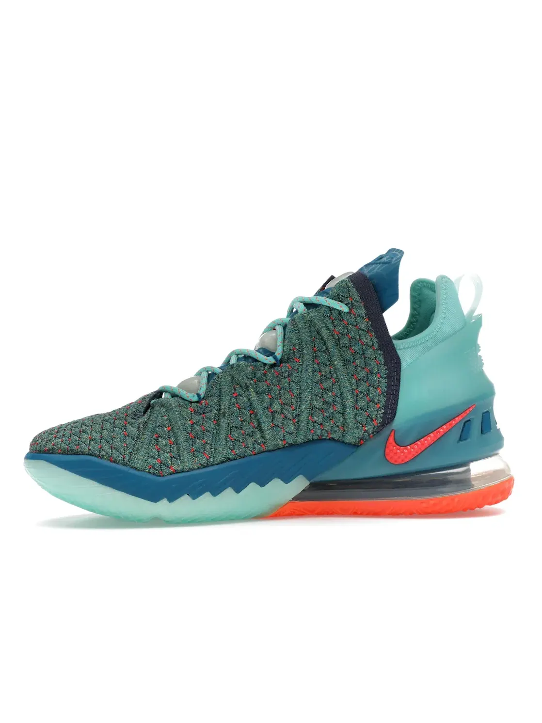 Мужские кроссовки для баскетбола Nike LeBron 18 — изображение 3 из 4, зеленый/-яркий