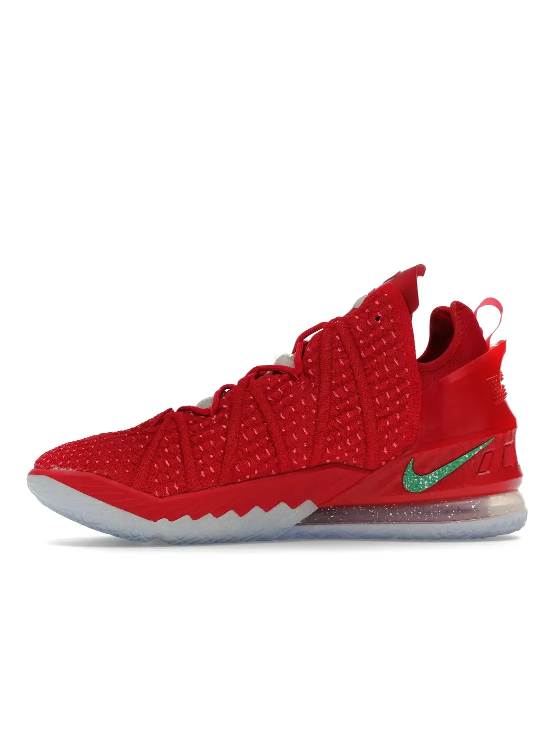 Мужские кроссовки для баскетбола Nike LeBron 18 X-Mas In LA — изображение 3 из 4, красный/золотистый/синий