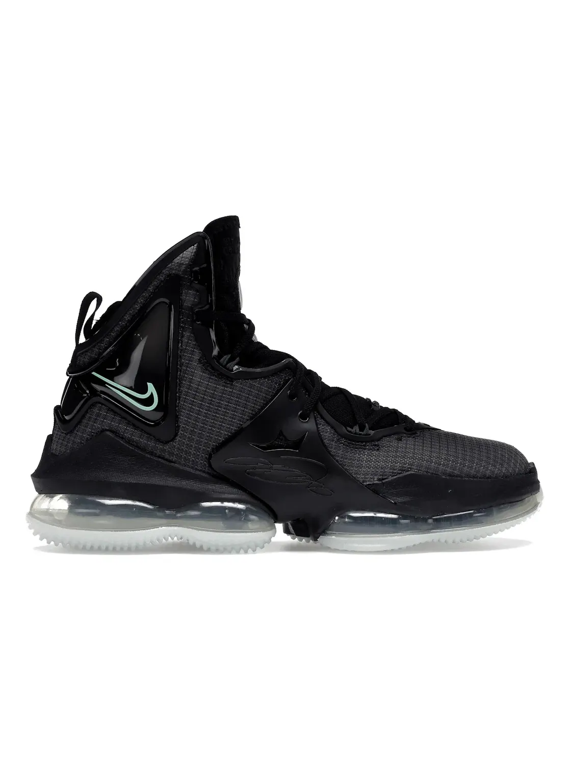 Мужские кроссовки баскетбольные Nike LeBron 19 Nike — изображение 1 из 4, черный//зеленый