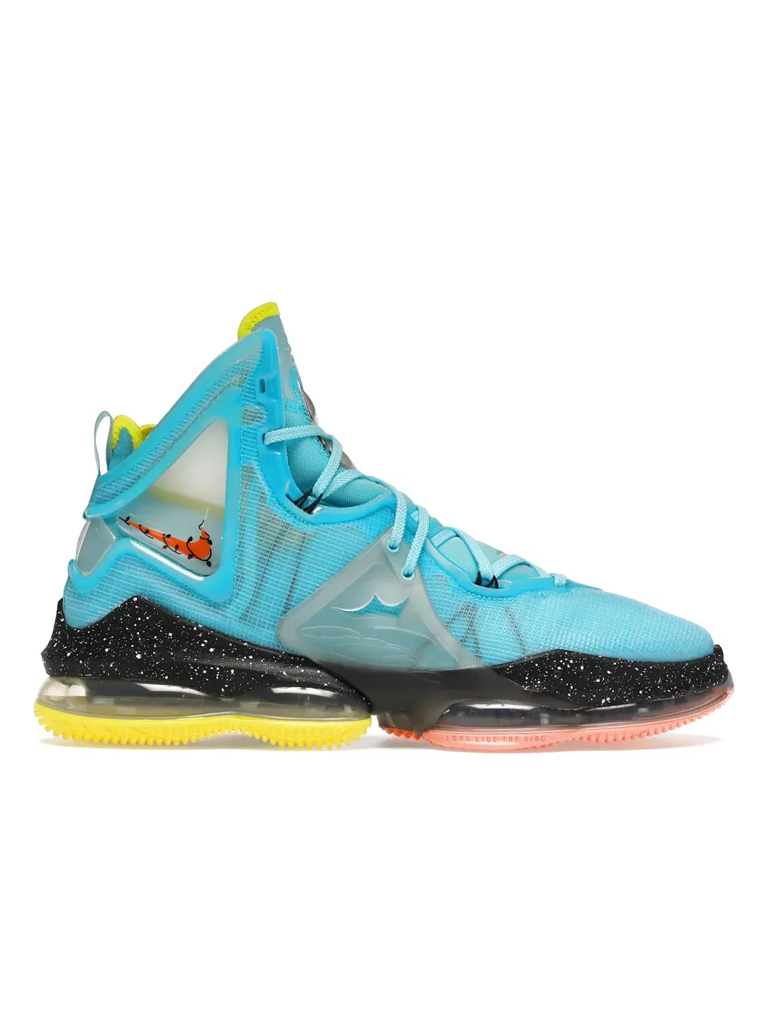 Мужские кроссовки с расцветкой Polarized Blue/Crimson Bliss Nike LeBron 19 — изображение 1 из 4, синий