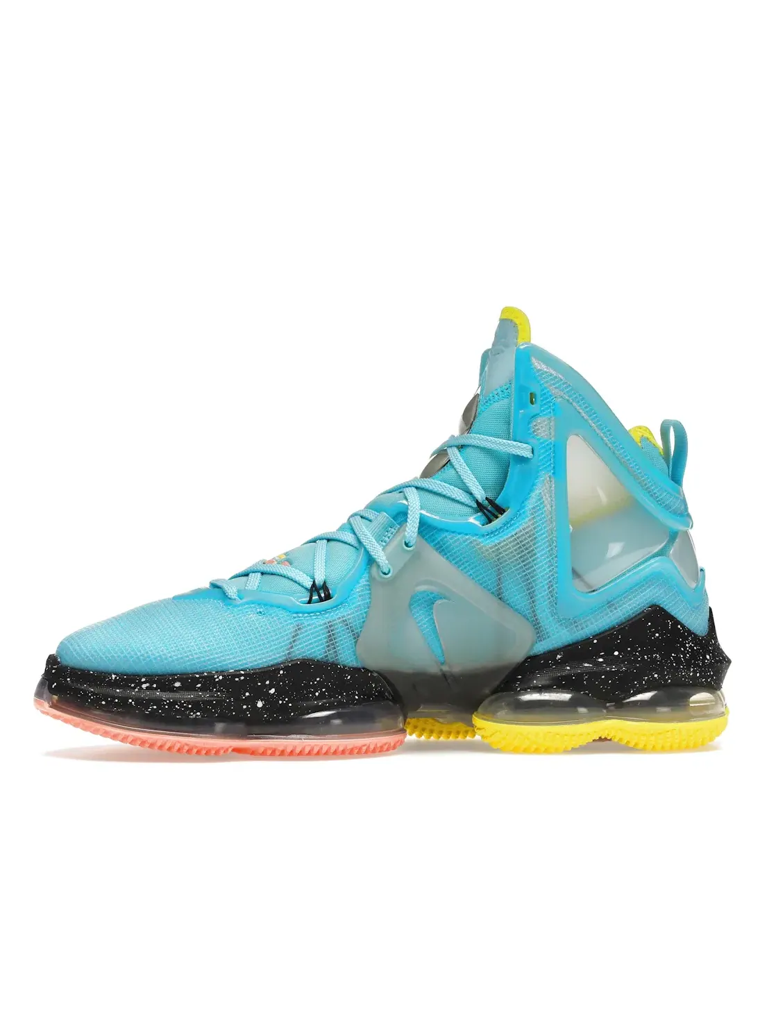 Мужские кроссовки с расцветкой Polarized Blue/Crimson Bliss Nike LeBron 19 — изображение 3 из 4, синий