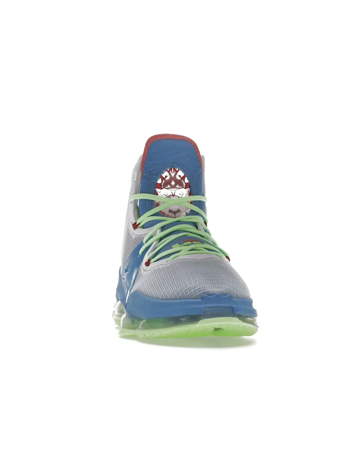 Мужские кроссовки с амортизацией Nike LeBron 19 — изображение 2 из 4, синий/--белый