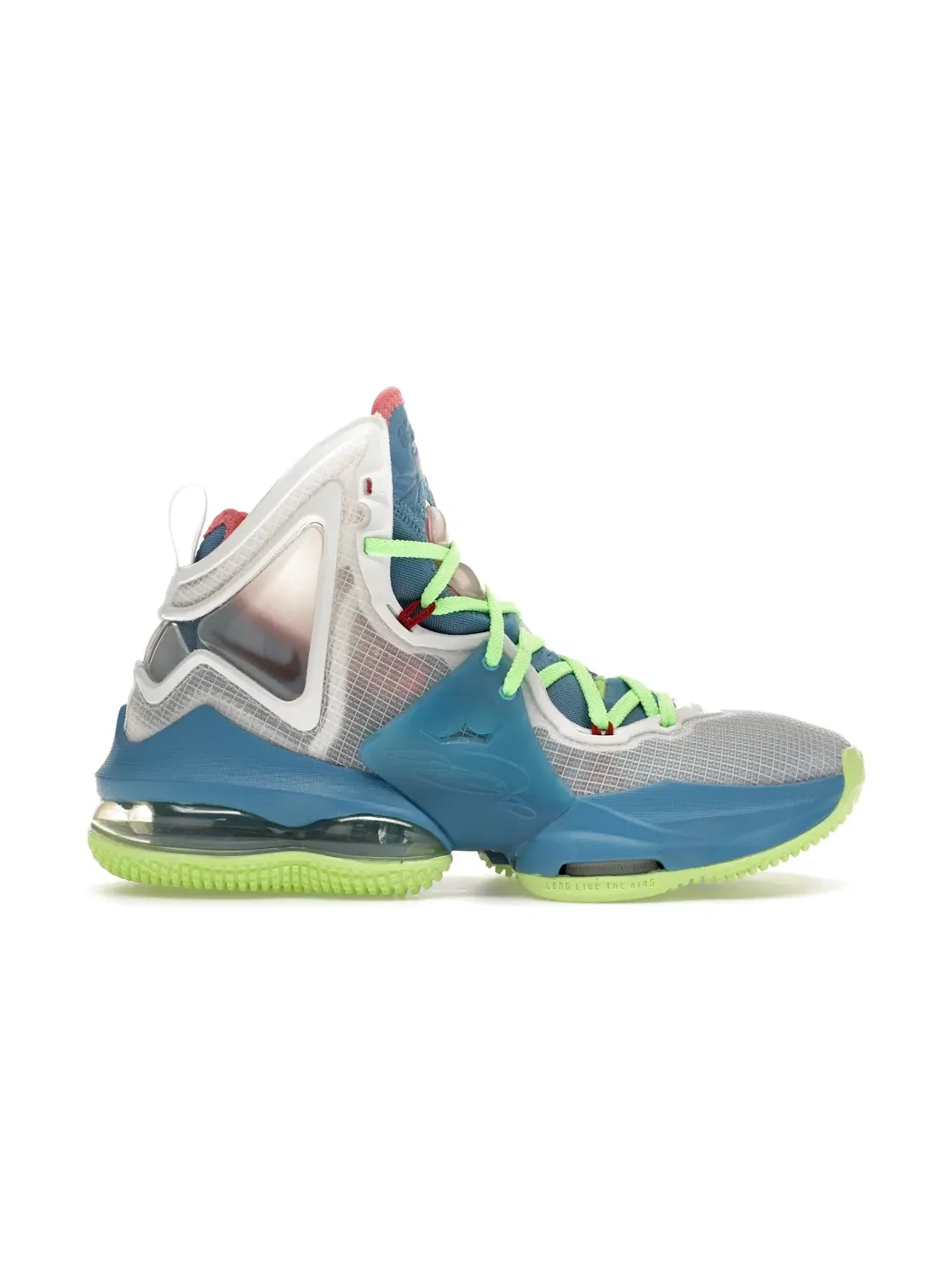 Детские кроссовки баскетбольные Nike LeBron 19 — изображение 1 из 4, синий/--белый