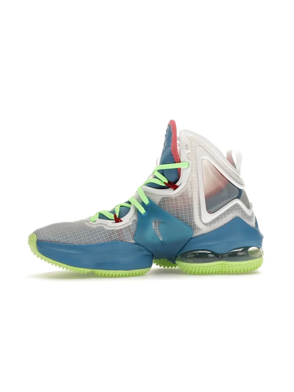 Детские кроссовки баскетбольные Nike LeBron 19 — изображение 3 из 4, синий/--белый