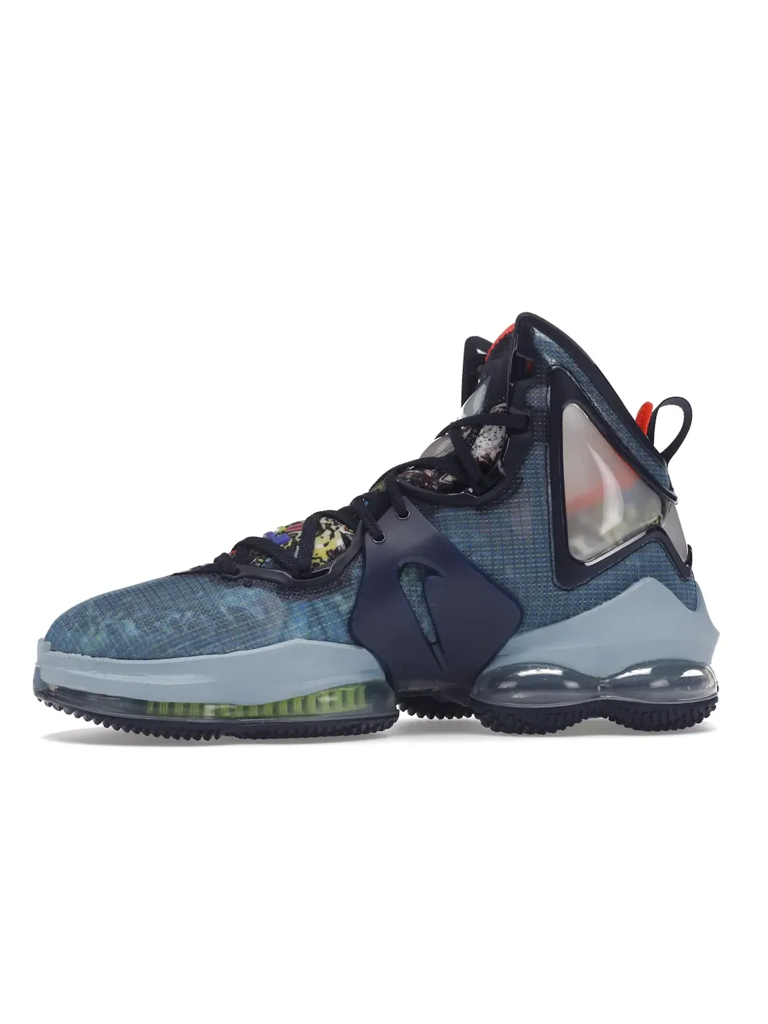 Мужские кроссовки для баскетбола с инновационной подошвой Nike LeBron 19 Nike — изображение 3 из 4, синий///белый