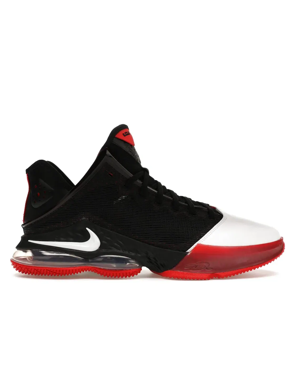 Мужские кроссовки для баскетбола с амортизацией Nike LeBron 19 Low — изображение 1 из 4, черный/красный/белый